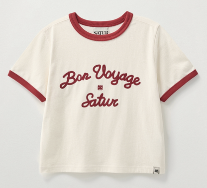 Satur - Bon Voyage Ringer T-Shirt