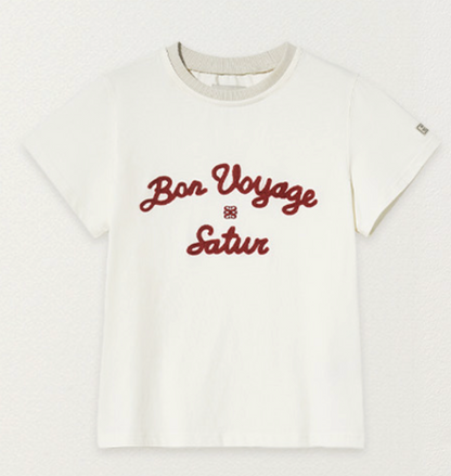 Satur - Satur Logo Voyage T-Shirt