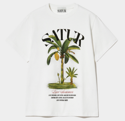 Satur - Banana Tree Graphic T-Shirt