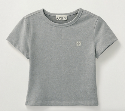 Satur - Essential Basic Logo T-Shirt