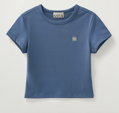 Satur - Essential Basic Logo T-Shirt