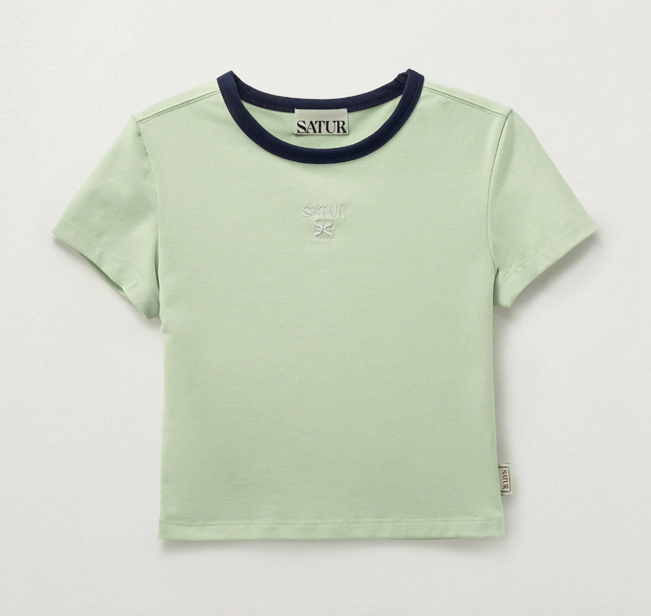 Satur - Apero Crop Ringer T-Shirt