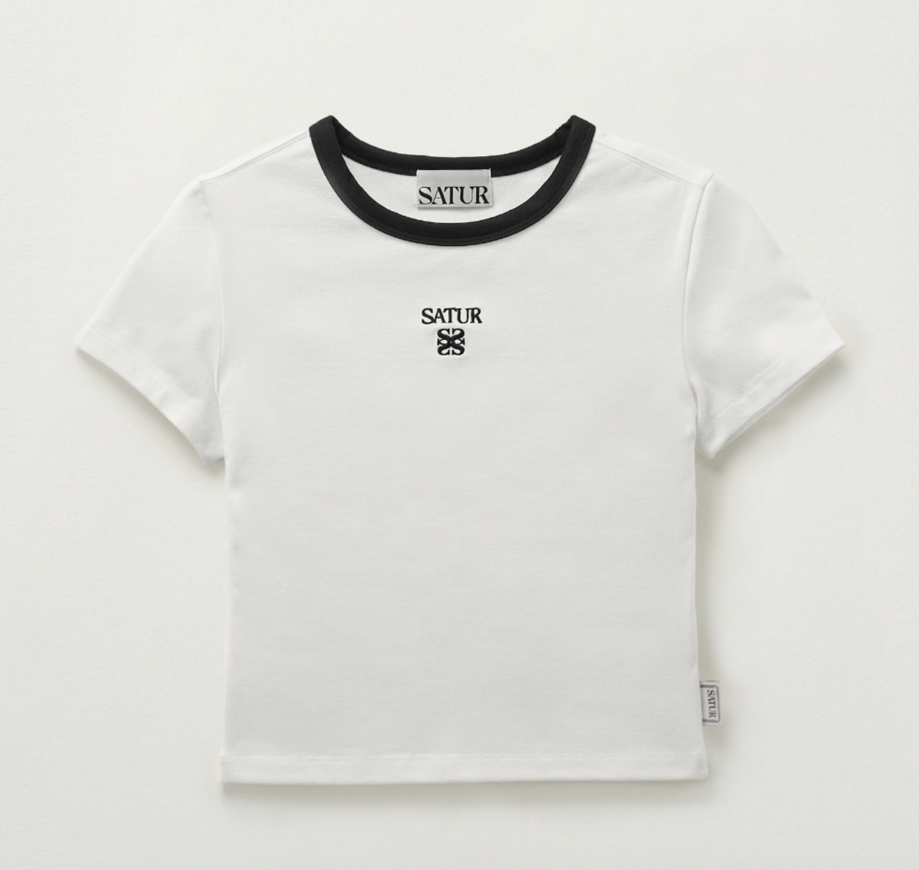 Satur - Apero Crop Ringer T-Shirt