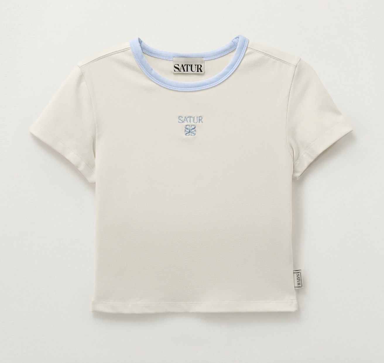 Satur - Apero Crop Ringer T-Shirt