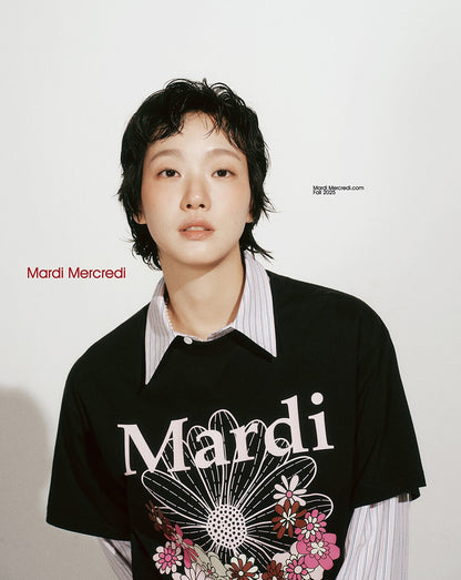 Mardi Mercredi - TShirt Flowermardi Jardin