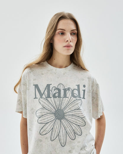 Mardi Mercredi - TShirt Fleur Flowermardi