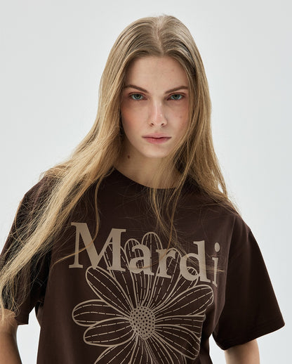 Mardi Mercredi - TShirt Flowermardi