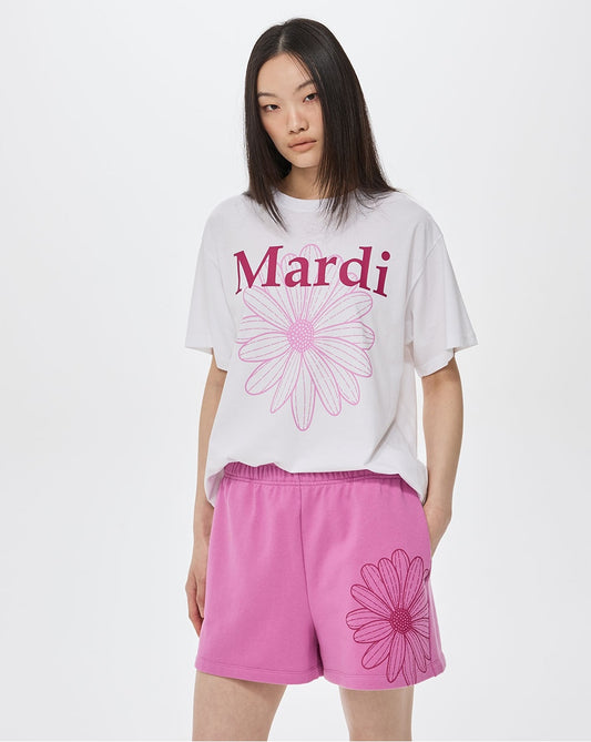 Mardi Mercredi - TShirt Flowermardi Duo