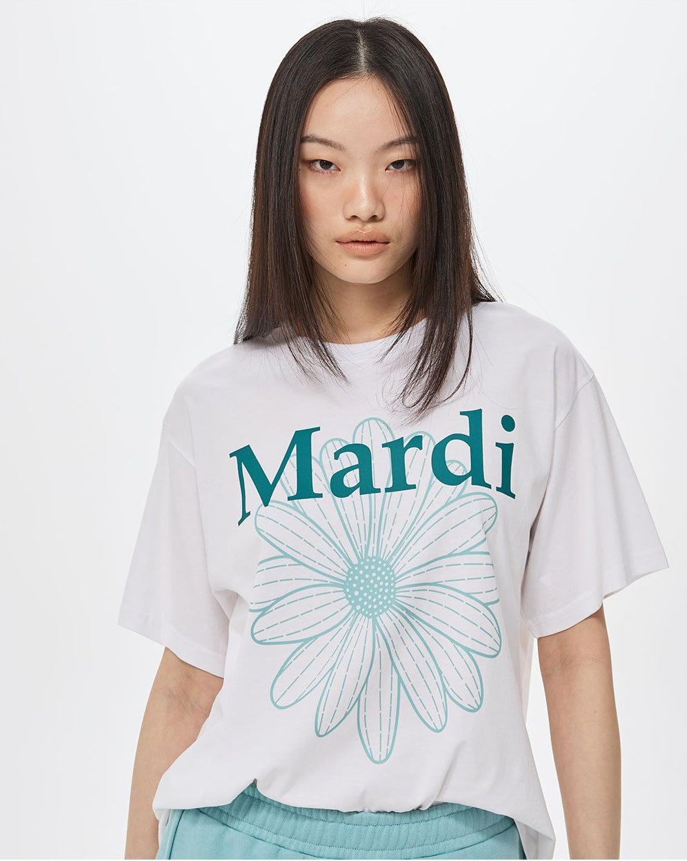 Mardi Mercredi - TShirt Flowermardi Duo