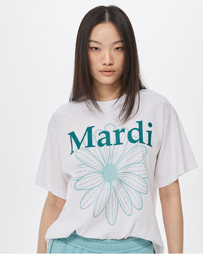 Mardi Mercredi - TShirt Flowermardi Duo