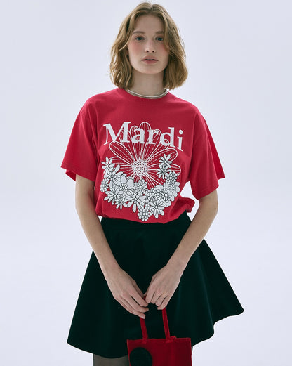 Mardi Mercredi - TShirt Flowermardi Jardin
