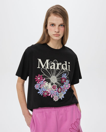 Mardi Mercredi - TShirt Flowermardi Jardin