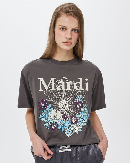 Mardi Mercredi - TShirt Flowermardi Jardin