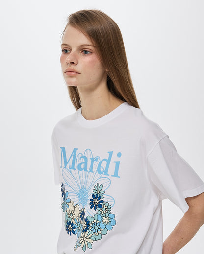 Mardi Mercredi - TShirt Flowermardi Jardin