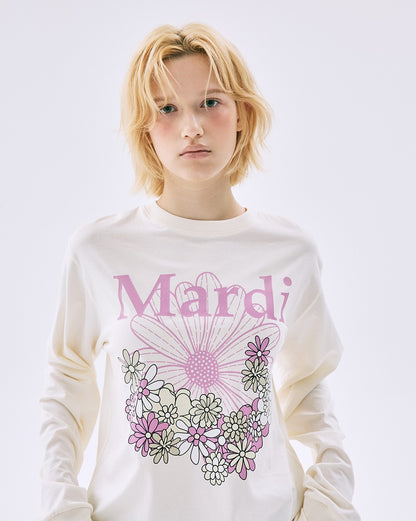 Mardi Mercredi - TShirt Long Sleeve Flowermardi Jardin