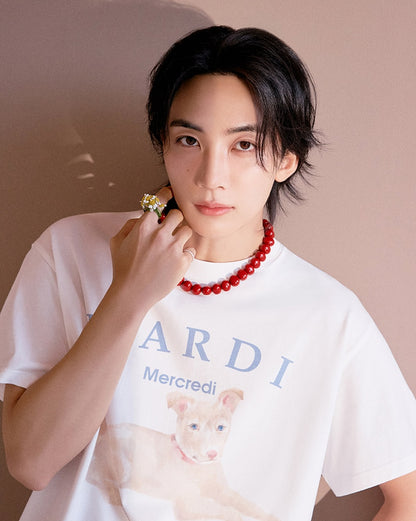 Mardi Mercredi - TShirt Nez Tout Rose 01
