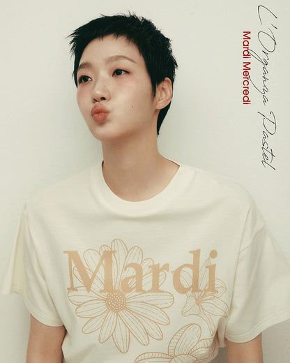 Mardi Mercredi - TShirt Triple Flower