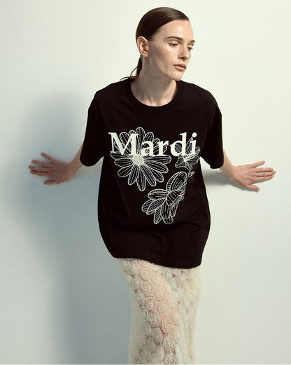 Mardi Mercredi - TShirt Triple Flower