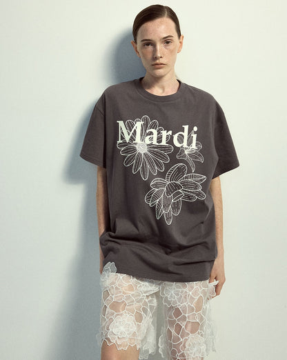 Mardi Mercredi - TShirt Triple Flower