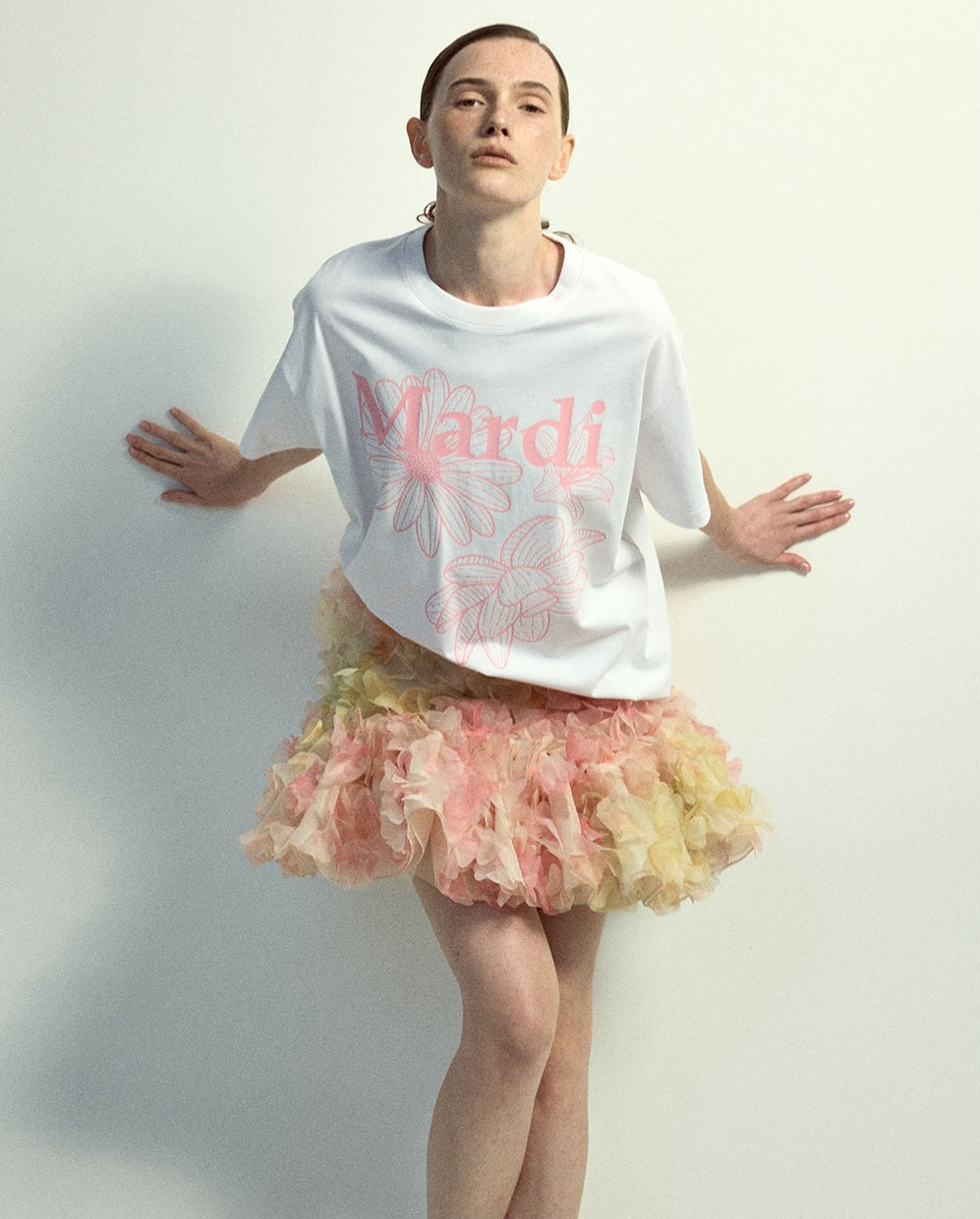 Mardi Mercredi - TShirt Triple Flower