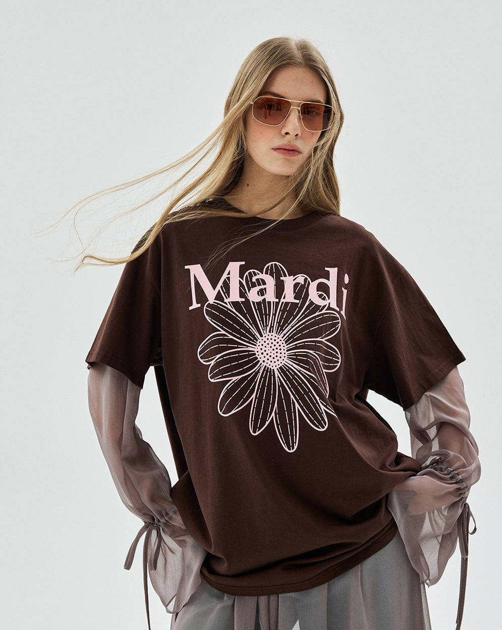 Mardi Mercredi - TShirt Flowermardi