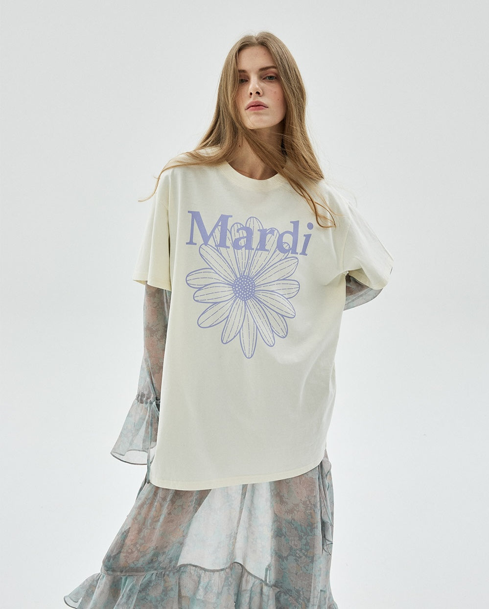 Mardi Mercredi - TShirt Flowermardi