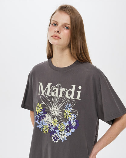 Mardi Mercredi - TShirt Flowermardi Jardin
