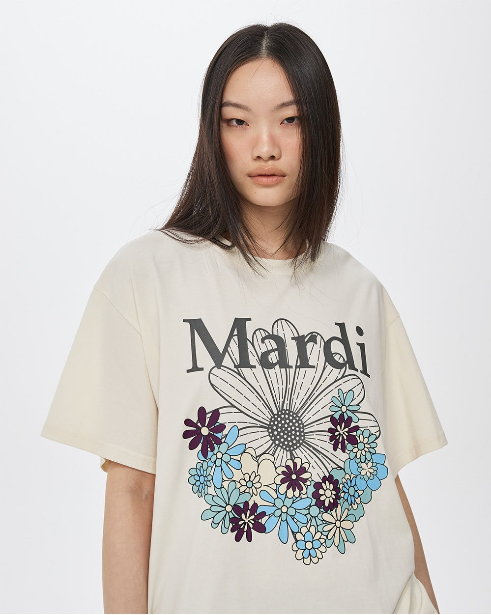 Mardi Mercredi - TShirt Flowermardi Jardin