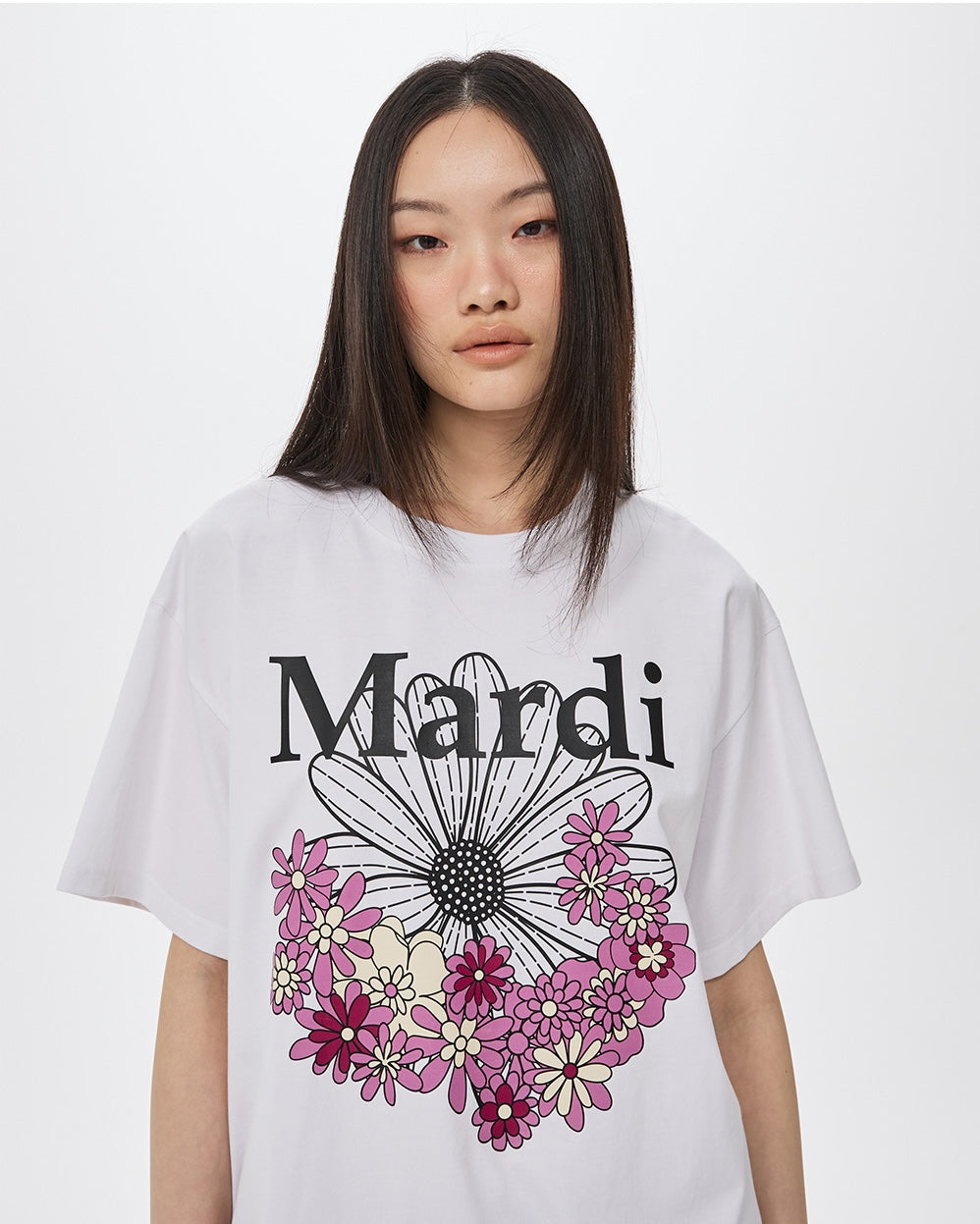 Mardi Mercredi - TShirt Flowermardi Jardin