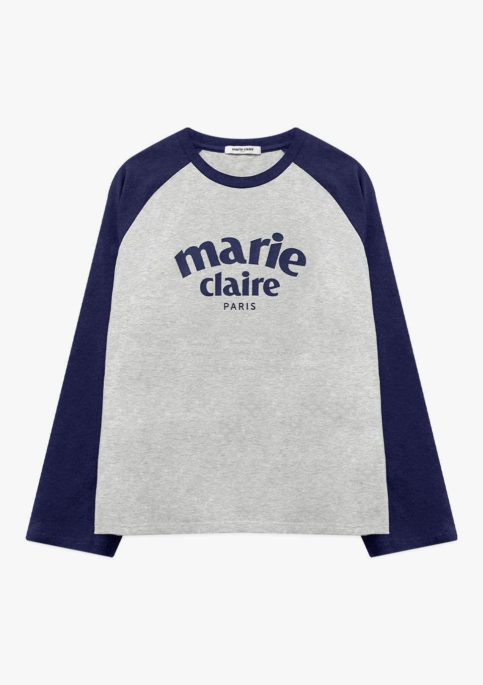Marie Claire - Arch Logo Raglan Long Sleeve