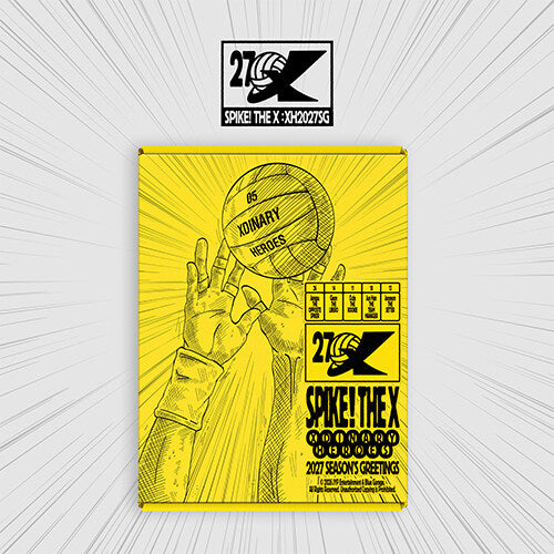 XDINARY HEROES - 2027 Season's Greetings SPIKE! THE X