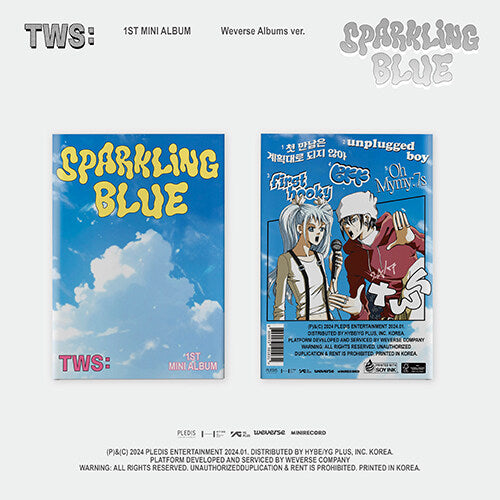 TWS 1st Mini Album [Sparkling Blue]