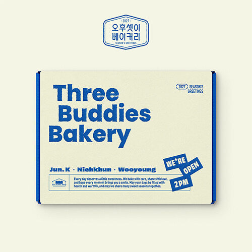 2PM - 2027 Season's Greetings THREE BUDDIES BAKERY