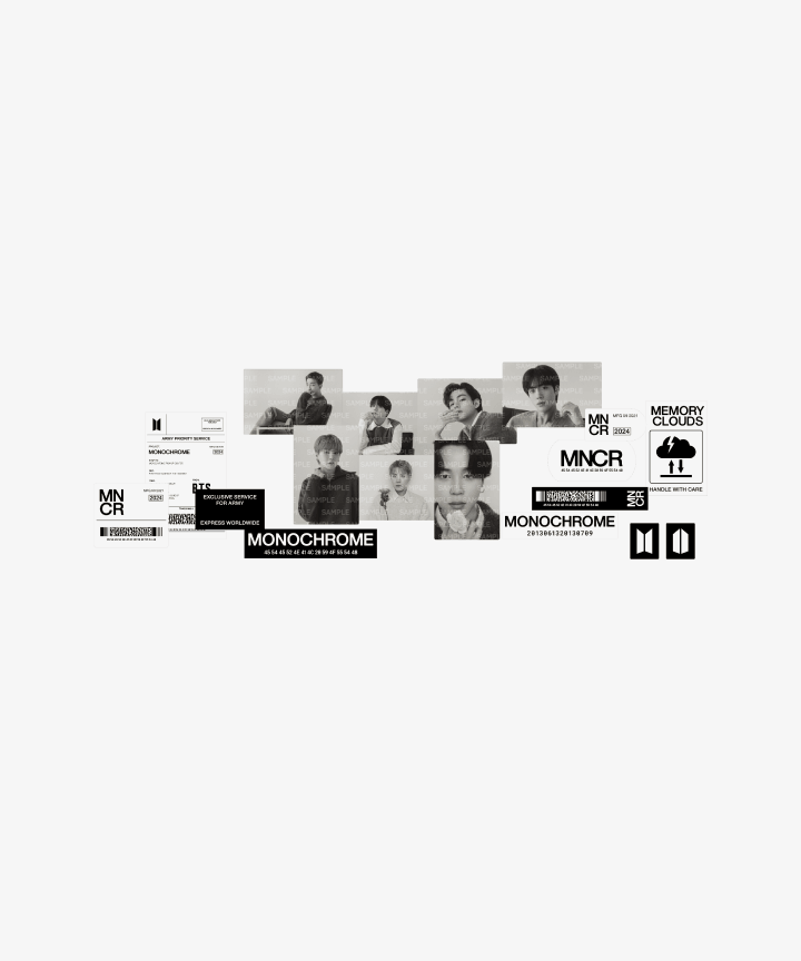 BTS MONOCHROME Official Merch