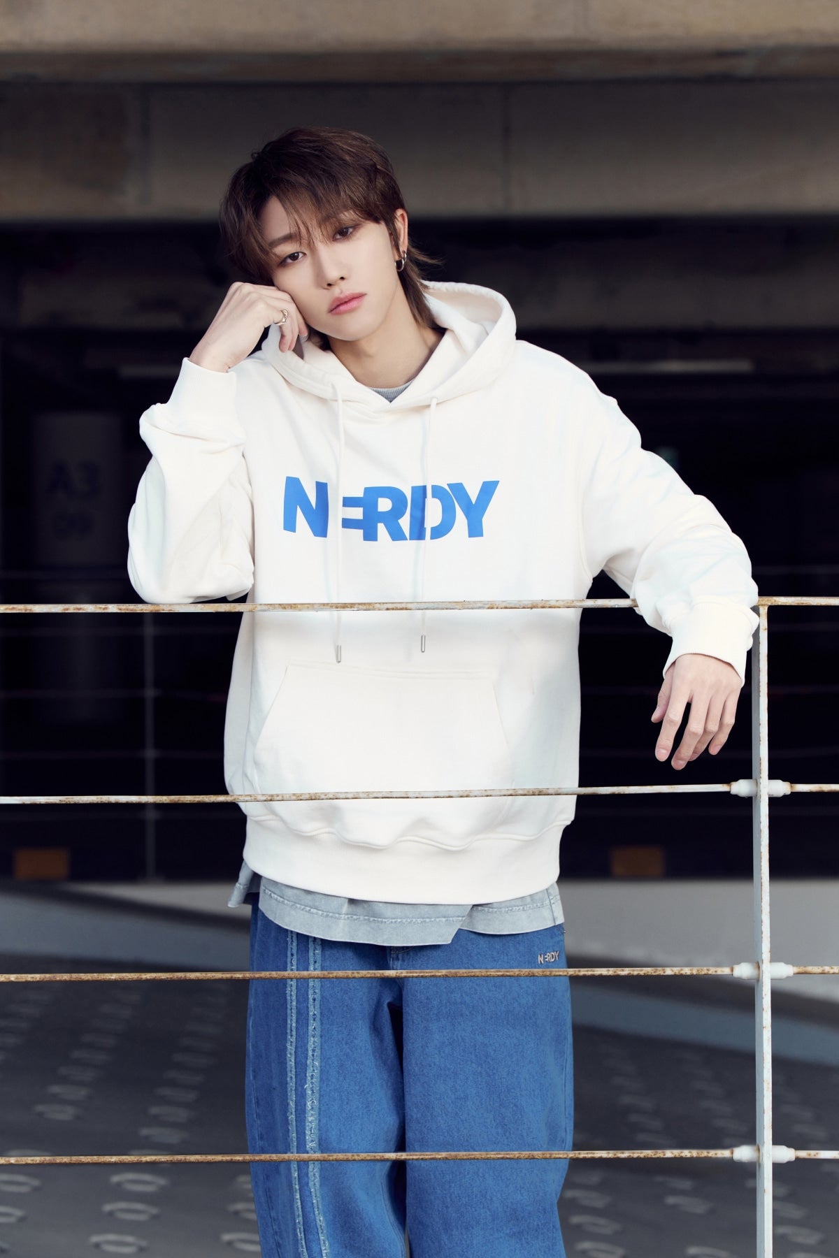 Nerdy - Big Blank Logo Hoodie