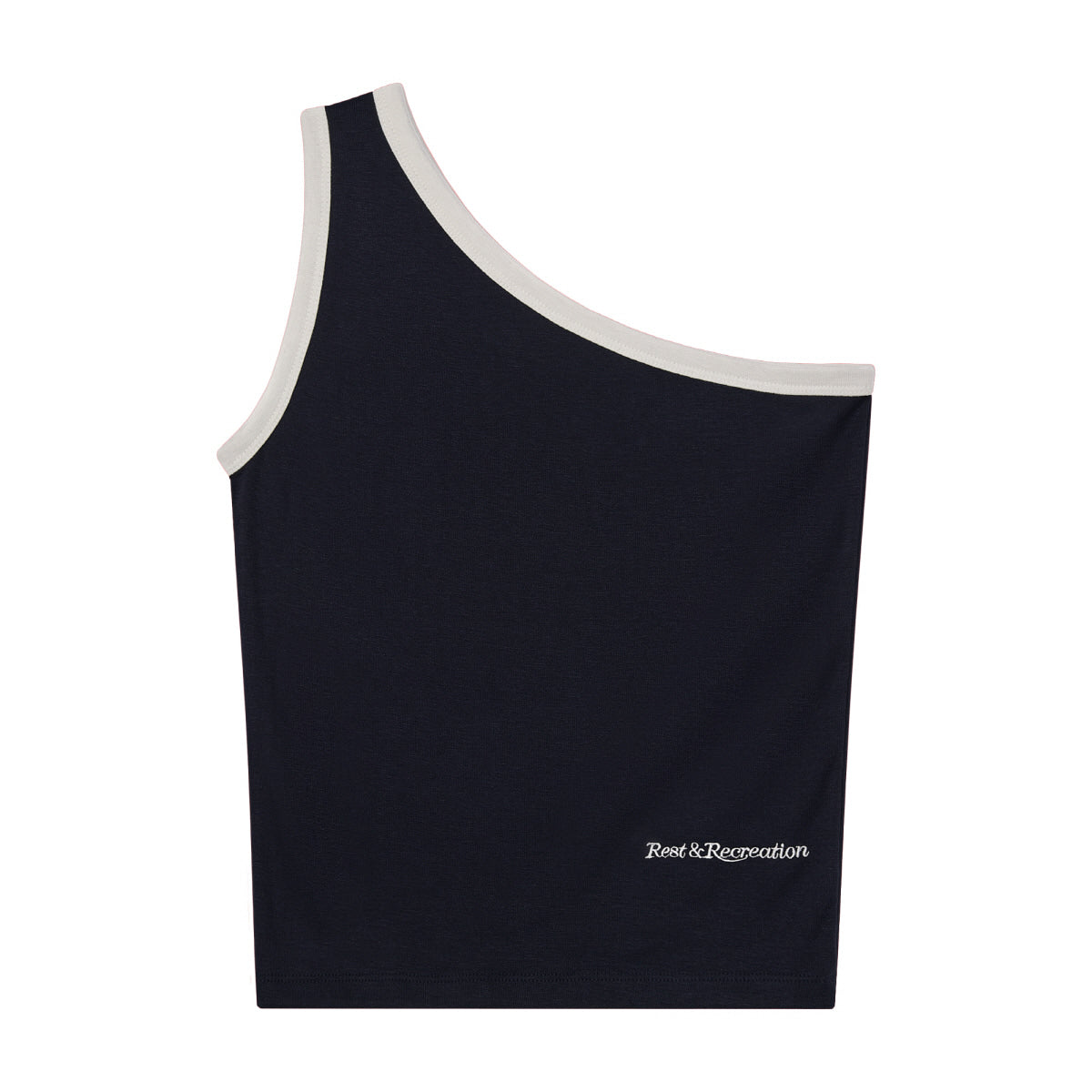 Rest & Recreation - One Shoulder Sleeveless