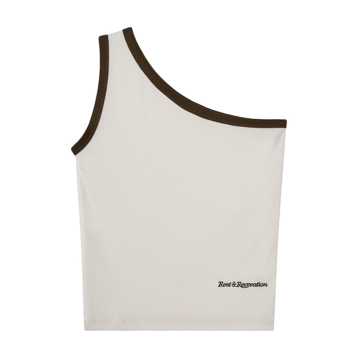 Rest & Recreation - One Shoulder Sleeveless