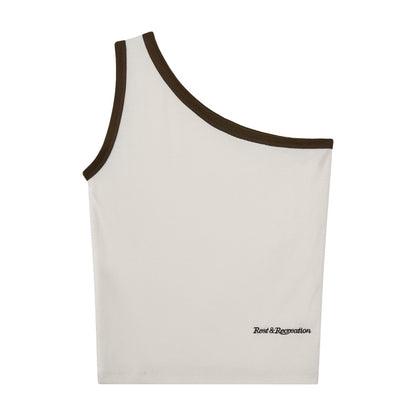 Rest & Recreation - One Shoulder Sleeveless