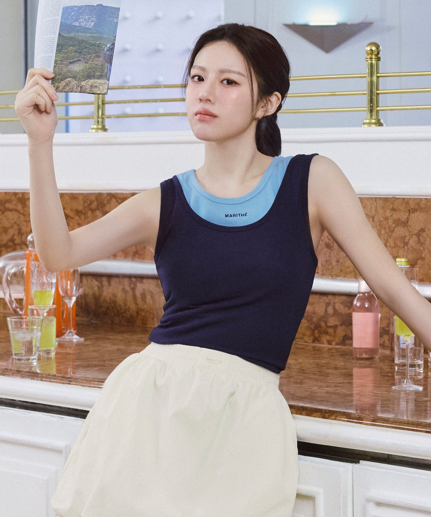 MARITHÉ FRANÇOIS GIRBAUD - Layered Sleeveless