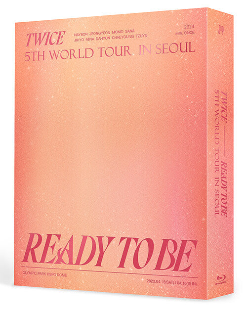 Twice - 5TH WORLD TOUR [READY TO BE] IN SEOUL – Halmeoni Manila