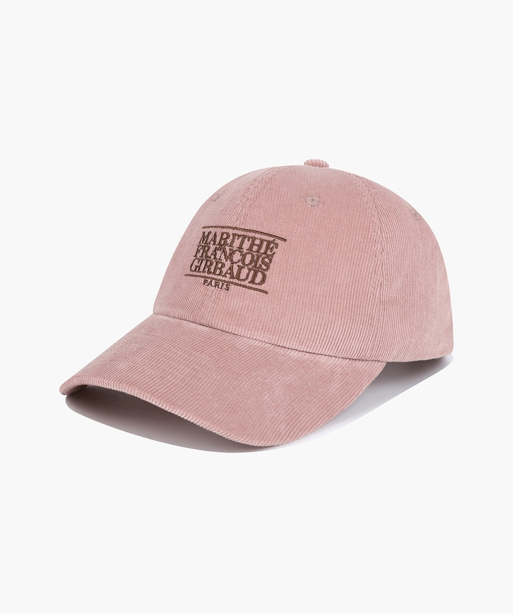 MARITHÉ FRANÇOIS GIRBAUD - Corduroy Small Classic Logo Cap