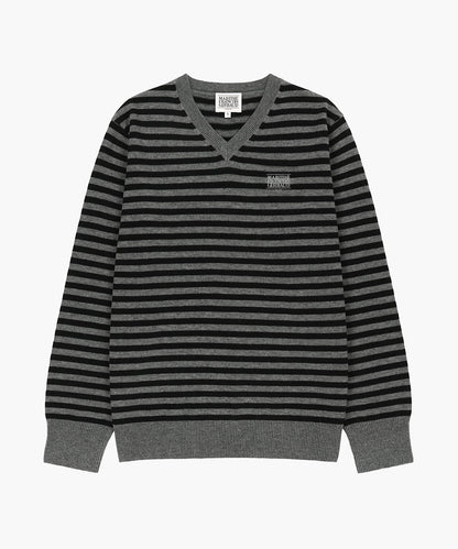 MARITHÉ FRANÇOIS GIRBAUD - Small Classic Logo V-Neck Knit