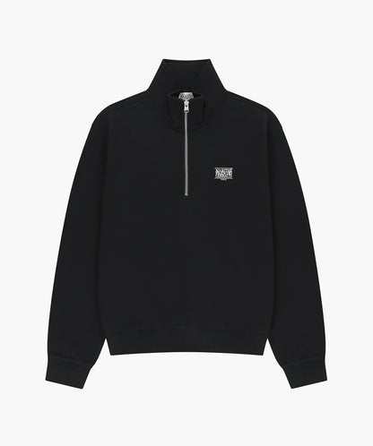 MARITHÉ FRANÇOIS GIRBAUD - Small Classic Logo Half Zip Up Sweatshirt