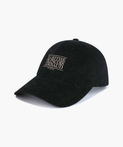 MARITHÉ FRANÇOIS GIRBAUD - Corduroy Small Classic Logo Cap