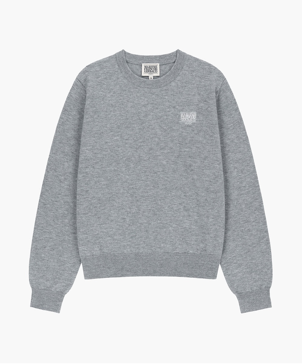 MARITHÉ FRANÇOIS GIRBAUD - Small Classic Logo Knit Pullover