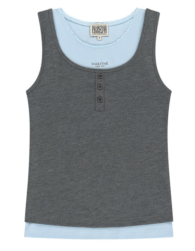 MARITHÉ FRANÇOIS GIRBAUD - Layered Sleeveless