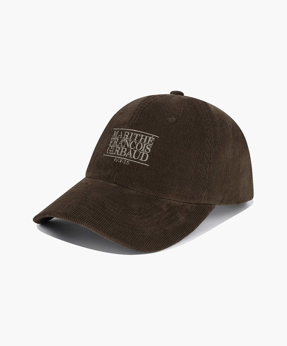 MARITHÉ FRANÇOIS GIRBAUD - Corduroy Small Classic Logo Cap