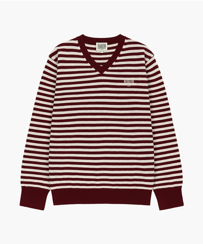 MARITHÉ FRANÇOIS GIRBAUD - Small Classic Logo V-Neck Knit