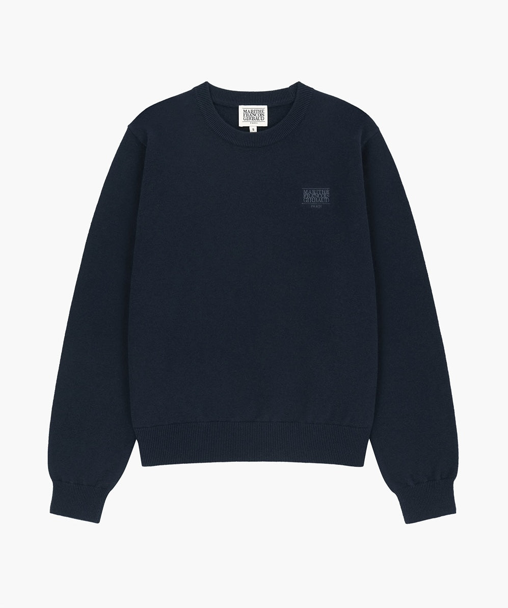 MARITHÉ FRANÇOIS GIRBAUD - Small Classic Logo Knit Pullover