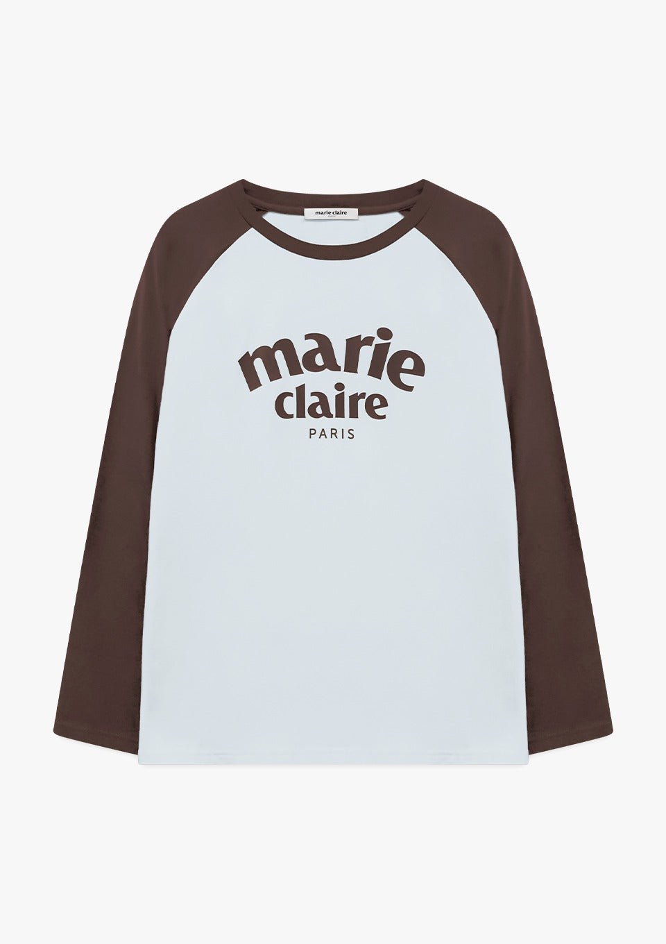 Marie Claire - Arch Logo Raglan Long Sleeve